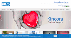 Desktop Screenshot of kincoradoctorsurgery.com